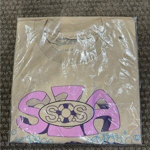 SZA Graphic T-Shirt with SOS Design